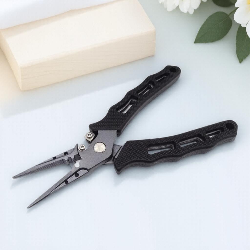 7 Inch High Quality Fishing Plier Precision Forged Stainless Steel Multitool Scissor Line Cutter Ring Opener Fishing Gear