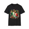 Viva Mexico T-Shirt, Unisex Softstyle Tee, Mexican Heritage Shirt, Cinco De Mayo