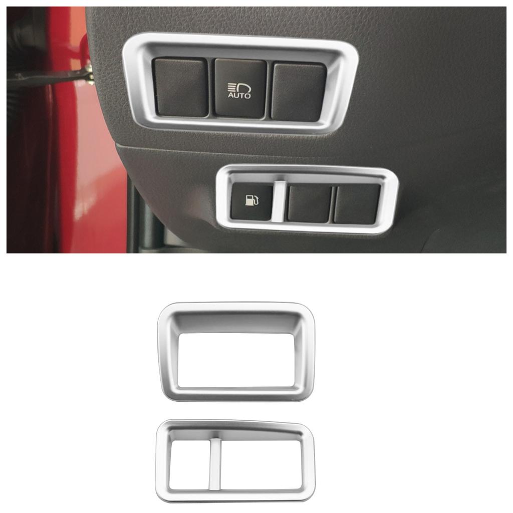 ABS Frontscheinwerfer Scheinwerfer Einstellungskontrollknopf Abdeckung Zierleiste für Toyota C-HR CHR 2016 - 2021 LHD ABS Interieur