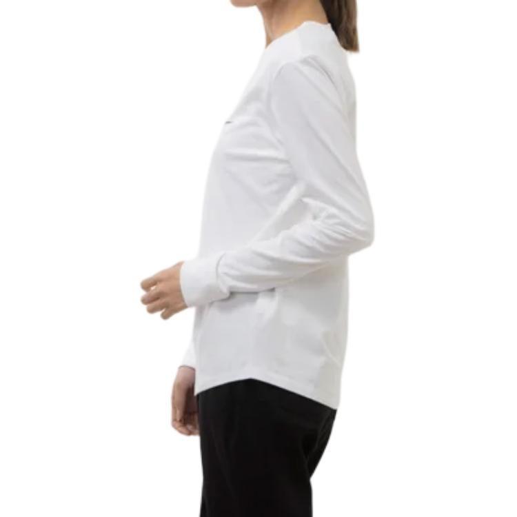 Nike T Shirts Women's White Crew Neck Moderate Other FJ0442-100