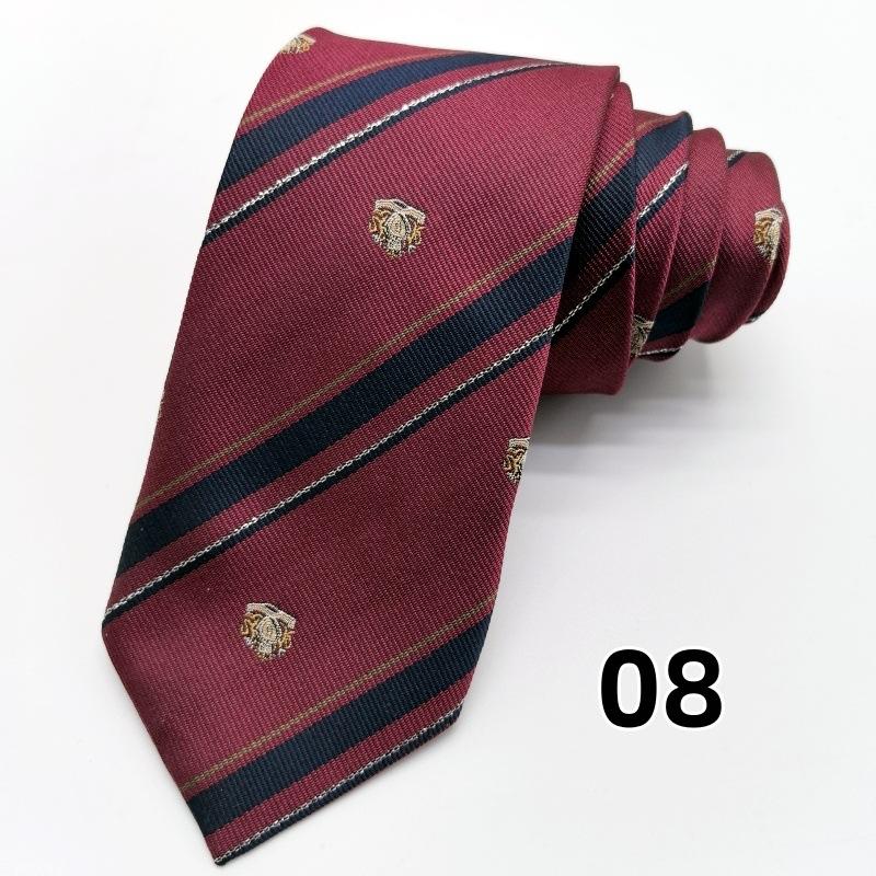 8CM Personalized Printed Hand-Tied Tie