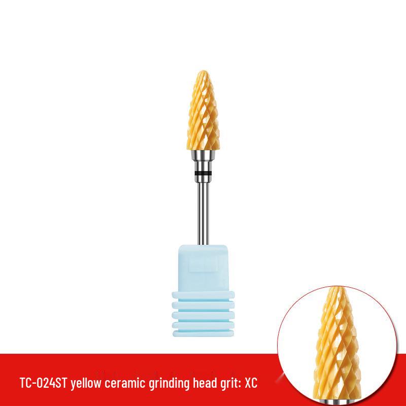 Single Bullet-Shaped Ceramic Nail Grinding Head 2.35