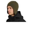 Conetail Winter Strickmütze mit für Outdoor und Kaltes Wetter Armeegrün Herren Ohrenklappen, Warm, Fleecegefüttert, Skifahren,