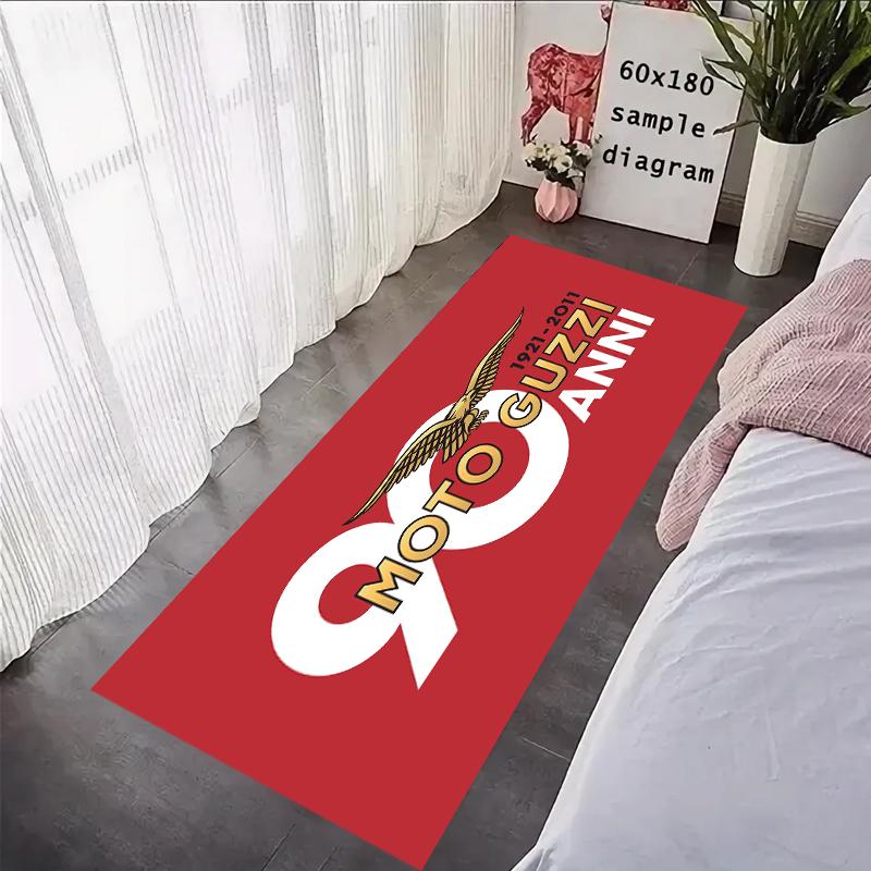 G-Guzzi Motocyklový koberec Garážová podložka Závodní Cool Moto Výstavní podložka na motocykl Protiskluzový Koberec do ložnice Domácí dekorace Přizpůsobený