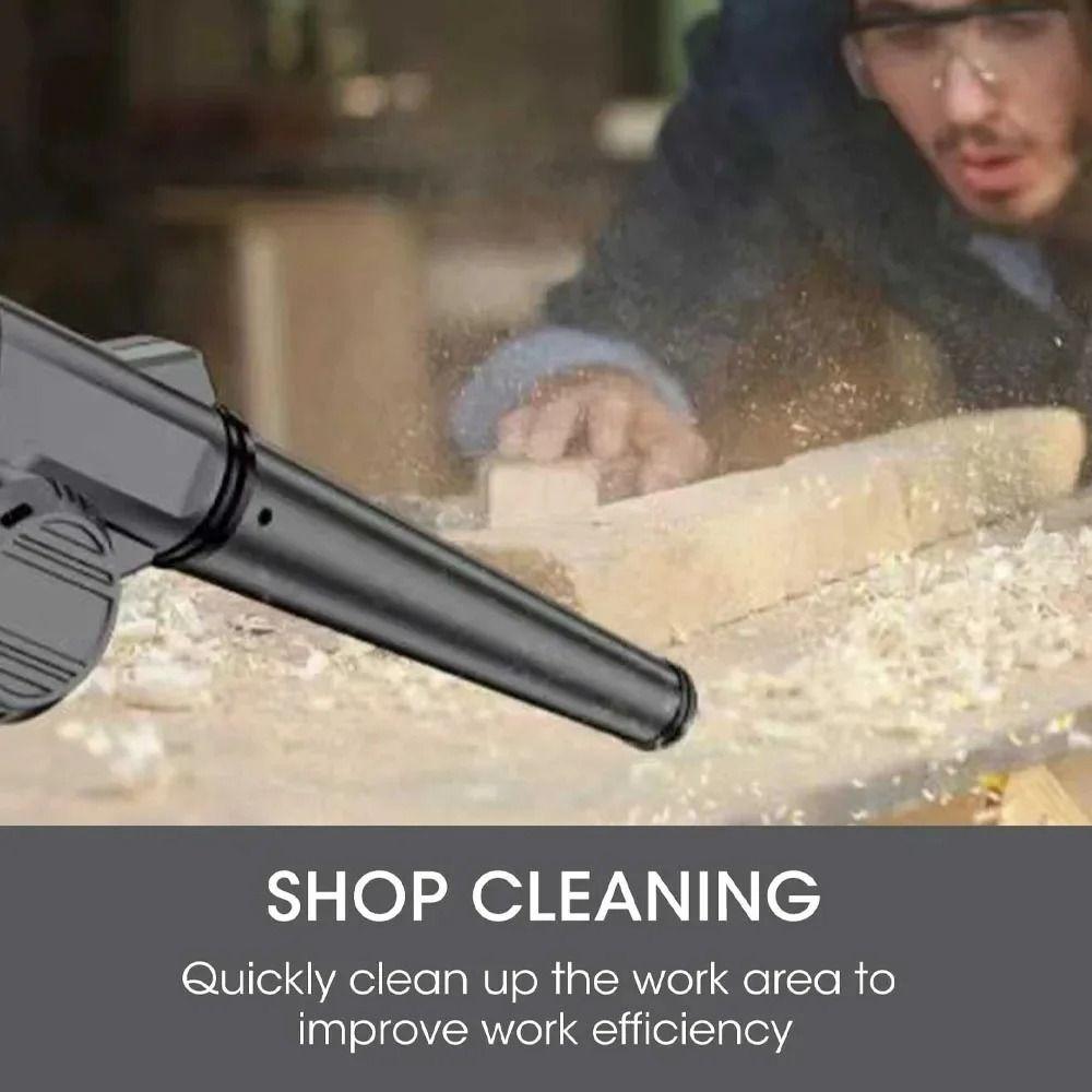Dual-Function Dust Blower Suction Cleaner High-power Rechargeable Blower  Vehicle Mounted