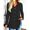 2025 Herbst/Winter Damen Kapuzen-Strickjacke - Europäischer & Amerikanischer Stil, Gerippter Einreiher Pullovermantel