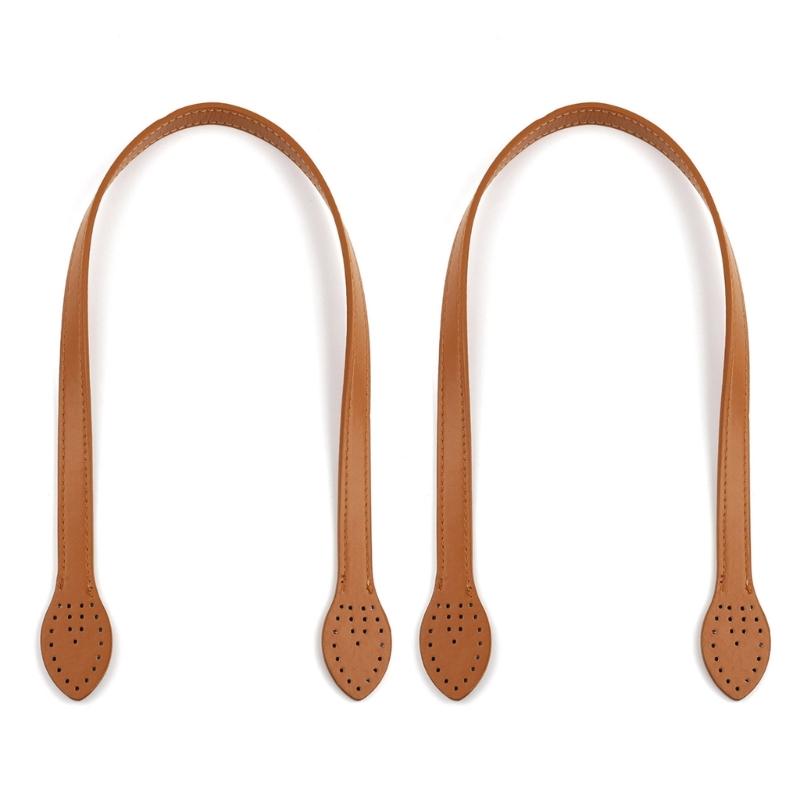 2Pcs DIY Lady Purse Handcraft Bags Strap Armpit Bag Replacement Shoulder Strap Handbag Tote Bag Handle Strap Belt 60cm