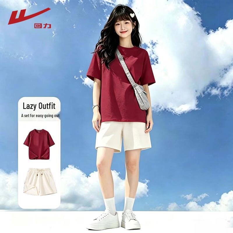 Warrior Women s Cotton Short Sleeve T-shirt & Shorts Set S