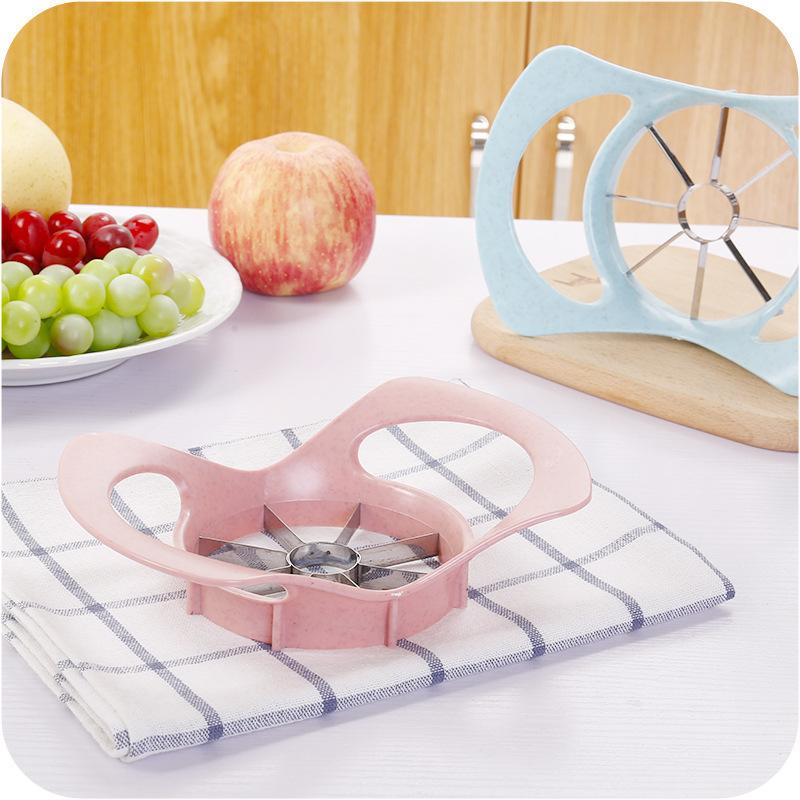 Stainless Steel Apple Corer Fruit Slicer Kitchen Fruit Slicer Divider Kitchen Gadgets and Accessories