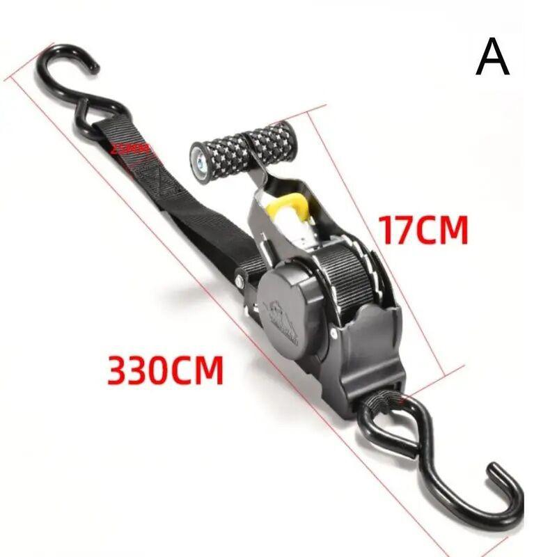 Retractable Auto Ratchet Strap Automatic Shrink Bundle Tape Retractable Belts For Motorcycles Convenience Luggage Straps