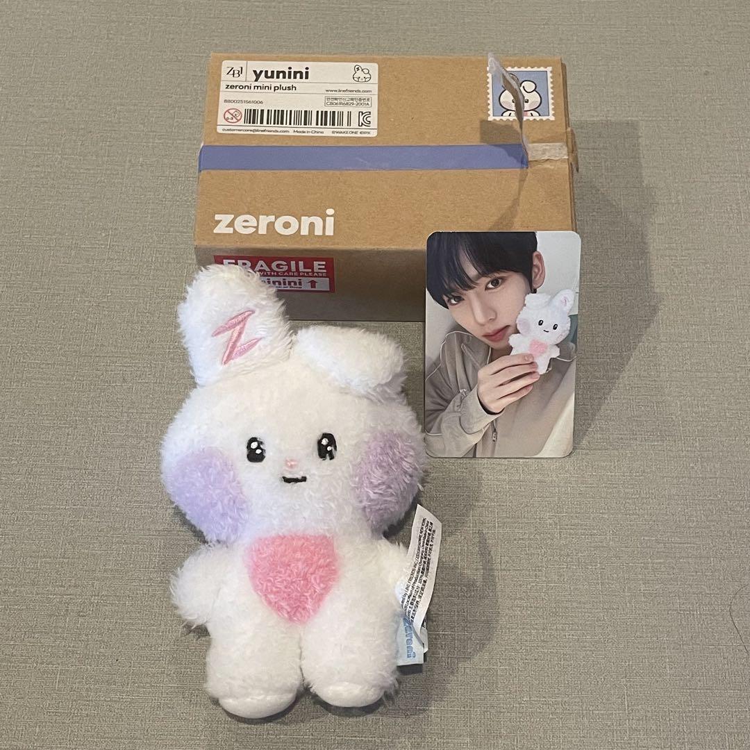 

[Б/У] ZB1 Zebewan Коллекционная карточка Плюшевая игрушка Unini Хан Юджин Зерони Отправка в день заказа