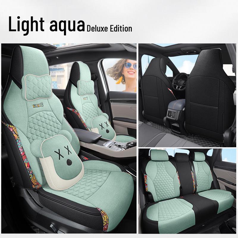 LDJ Sports Seat Cushion for BYD Song PLUS - Fashionable All-Season Cover
