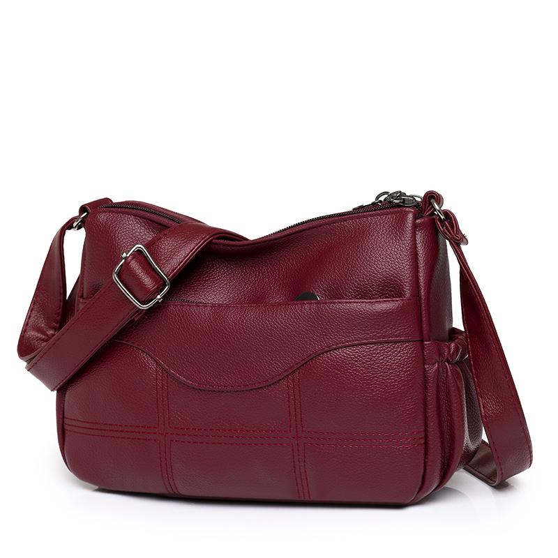 

Сумки через плечо из натуральной кожи для женщин, сумки большой вместимости, сумки через плечо, новые сумки