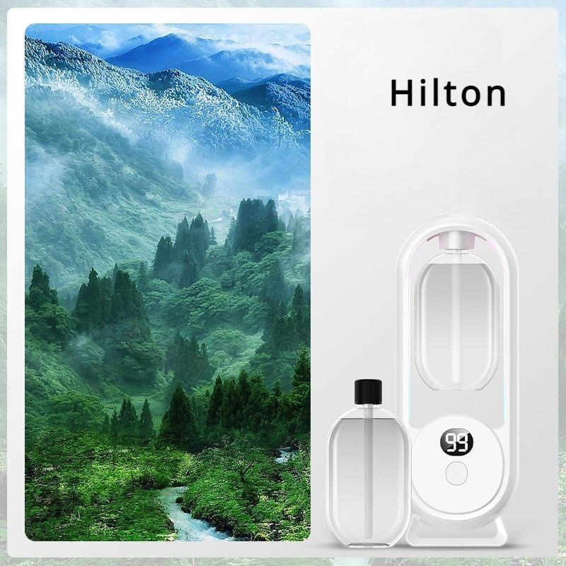 Fragrance Machine Rechargeable Digital Display Automatic Air Aroma Diffuser Essential Oil Humidifier