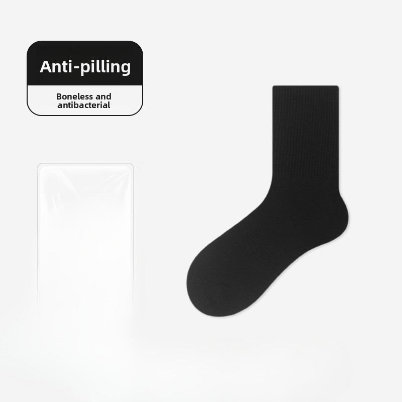 Summer Lightweight Ankle-length Socks, Versatile Plain-colored Sports Stockings, Women's Short Cotton Socks Without Bones