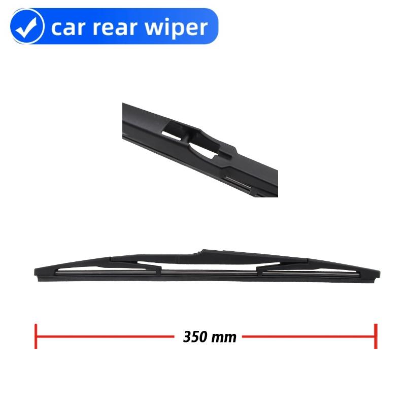 Car Rear Wiper Blades Back Window Wipers Arm For Ssangyong Korando Hatchback (2011 Onwards) 350mm Auto Windscreen Blade