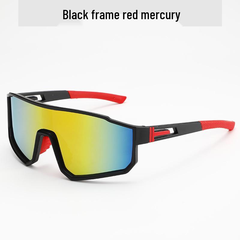 Large Frame Windproof Cycling & Ski Sunglasses for Outdoor Sports