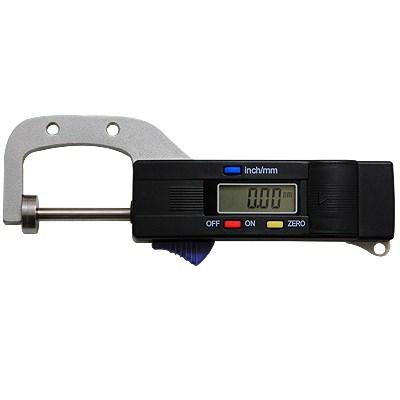 Digital Thicknesses Gauge 0-50mm Fabric Thickness Gauge for Metal ±0.1%~±0.5% FS чёрный
