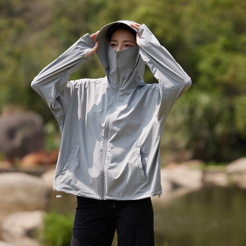 2025 Lightweight Breathable Ice Silk Sun Protection Clothing - Plus Size, Unisex, Summer Outdoor Wear