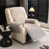Flanell Sofabezug Polster Weich Warm Sessel Stuhl Couch Abdeckung mit Seitentaschen Für Winterkomfort Universelle Größe