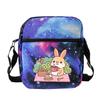 Cute printed shoulder bag casual multi-functional oblique span bag small bag student stationery bag