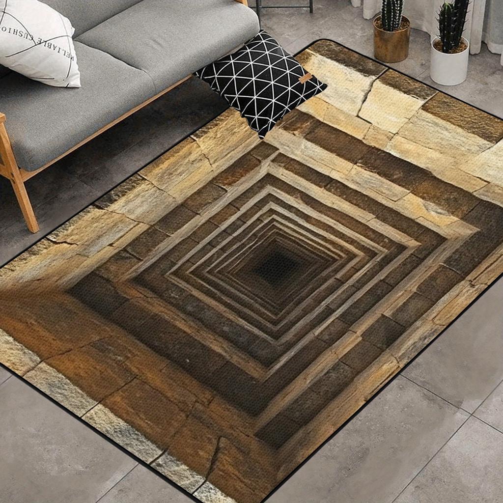 1PC Wild West Cowboy pattern Kitchen Rug Non-Slip Door Mat Pop design Bathroom Rug Bath Mat Carpet for Home Sink Laundry Decor