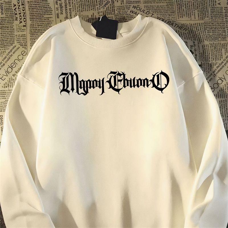 Unisex Fluorescencyjna Zielona Bluza z Okrągłym Dekoltem, Jesień/Zima Gruba Luźna Bluza z Długim Rękawem