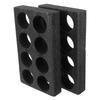 2Pcs Milk Tea Takeout Packaging Box Foam Cup Holder Shock Absorbing Pearl Cotton Drink Holder Cup Carrier Mug Stand