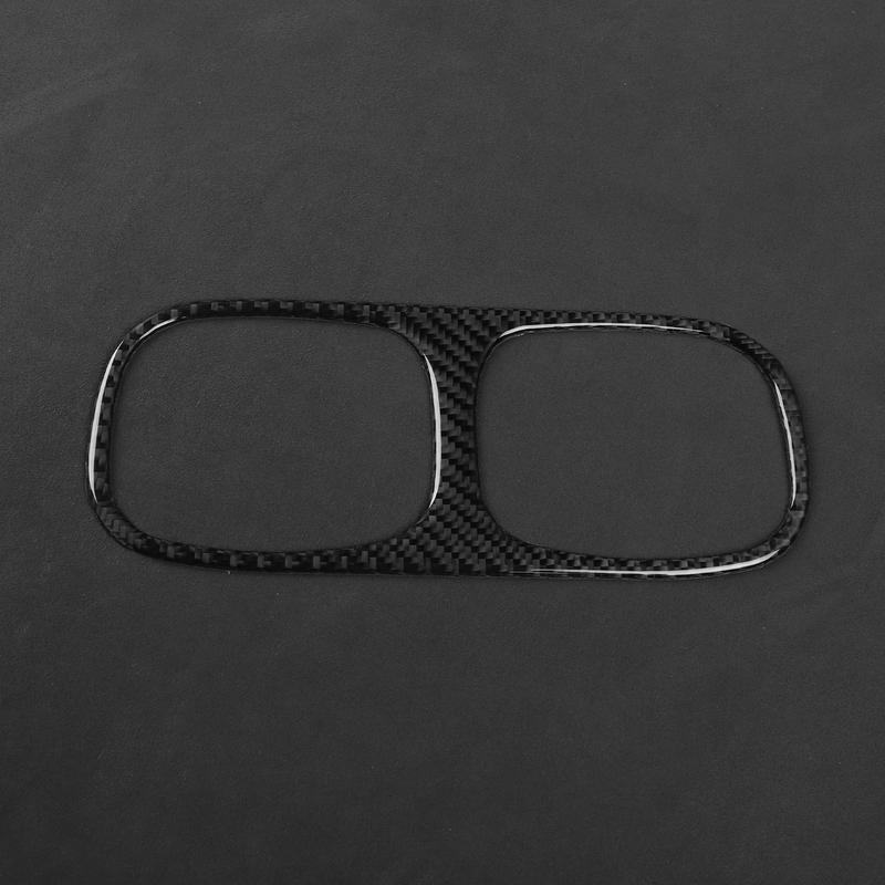 For Chevrolet Trailblazer 2002-2009 Real Carbon Fiber Stickers Central air Vent outlet Panel Car Accessories Interior decorative
