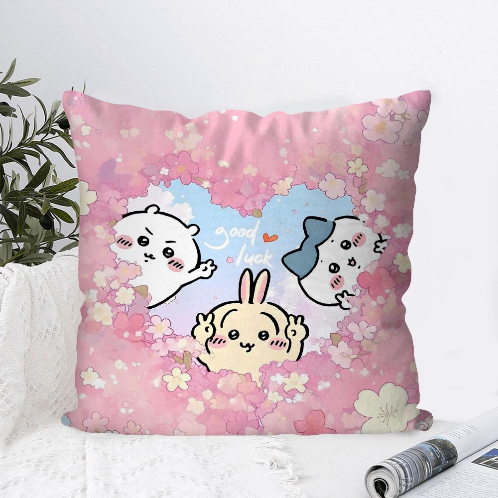 Kawaii Jokes Bear Pillow Case Square Pillow Bedroom Sofa Leisure Comfort Cushion Car Living Room Home Decoration