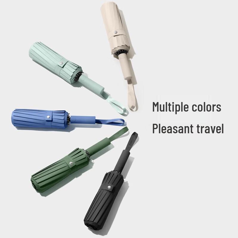 Автоматический зонт Mido Черный Солнце/Дождь