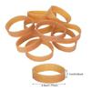 20/50Pcs Exercise Rubber Bands Widened Rubber Rings Safety Ski Brake Retainers