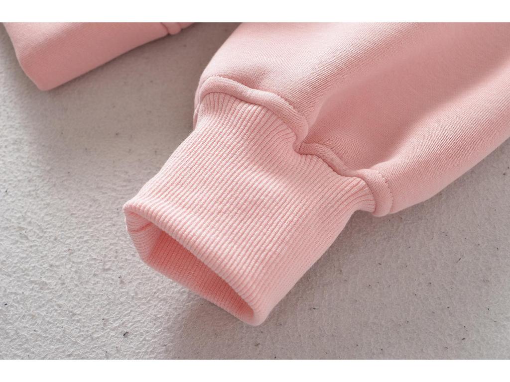 Women's Velvet Hooded Zip-Up Sweatshirt, 2023 New Oversized Slim-Fit Long-Sleeve Cardigan