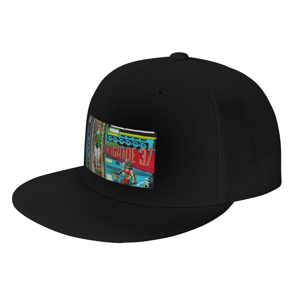 Fashion Centigrade s Pinball Art Flat Brim Sun Hat American Retro Hats For Unisex