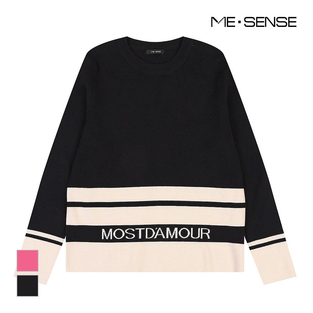 MESENSE Contrast Point Knit_Mb49Knmd07Z