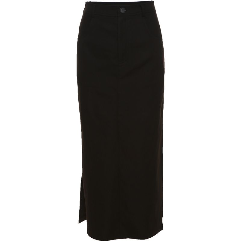 

Странная киска Ретро Утягивающая черная юбка Black L