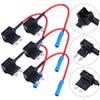 5/10 stücke Auto Mini Sicherungskasten Schaltung Adapter ATM Blade Sicherung für Auto Van Motorrad RV Boot Traktor TAP Adapter