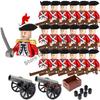 Medieval Napoleonic War Military Building Blocks Imperial Governor General Official French British Russia Marshal Soldiers Brick