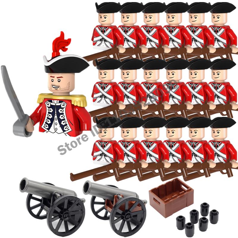 Medieval Napoleonic War Military Building Blocks Imperial Governor General Official French British Russia Marshal Soldiers Brick