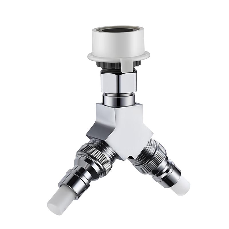 MEJUE Washing Machine Dual Outlet Faucet Adapter 1/2 inch Universal
