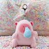 Little Red Book Capybara & Guinea Pig Plush Keychain Ornament