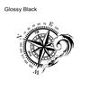 Ocean Compass Styling Car Stickers for SUV Camper RV Van Motorhome Caravan Pickup Vinyl Decal Decoration Auto Tuning Accessories