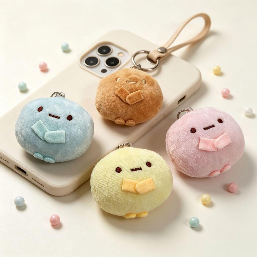 Japanese Cute Corner Creatures Mini Plush Sandbag Doll Ornament Pendant Gift