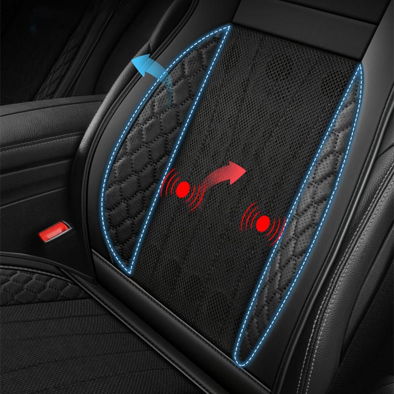 Summer Car Ventilation Seat Cushion Cooling Seat Pad  Automatic Start Stop breathable Seat Cover Car interior Seat Mat