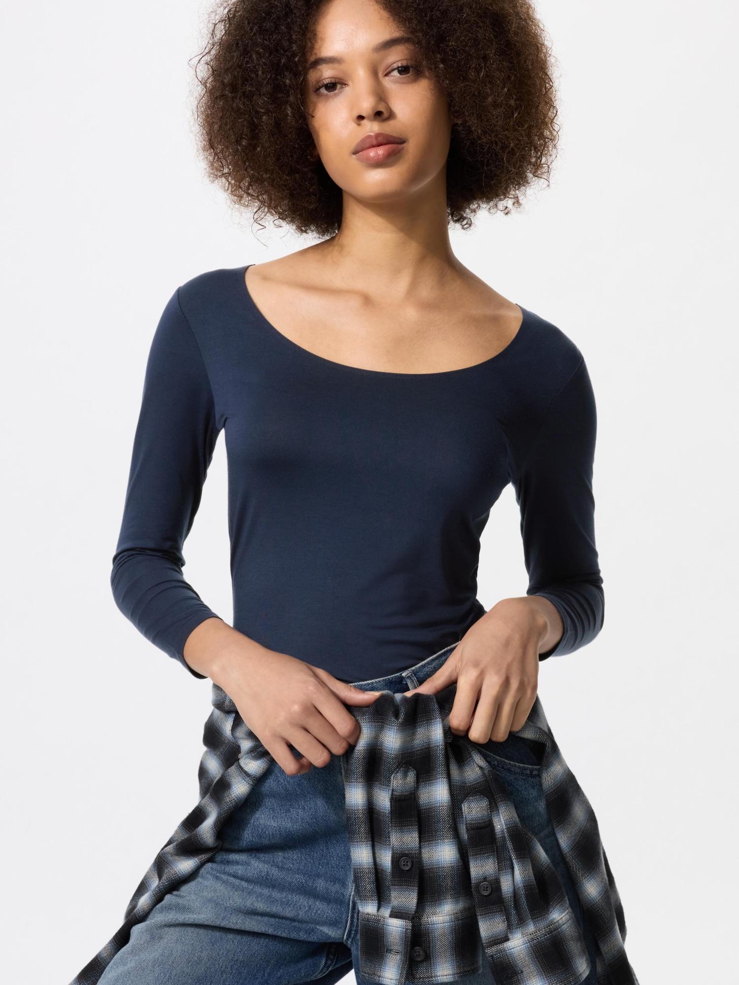 

Футболка Uniqlo Heat Tech U Neck часть 8 68 BLUE/WOMEN XXL