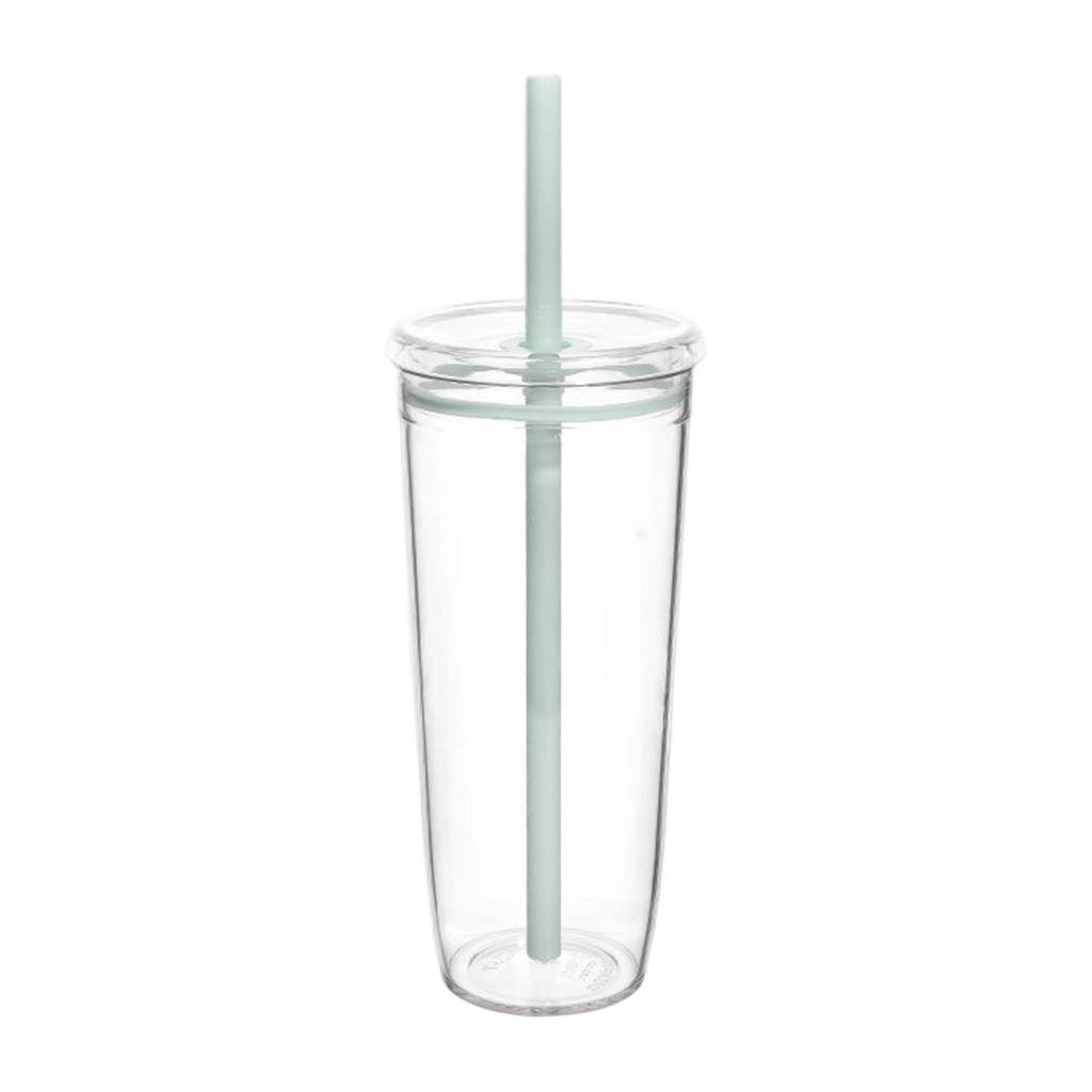 Straw Cup – Macaron Tone Portable Drinking Cup For Daily Use