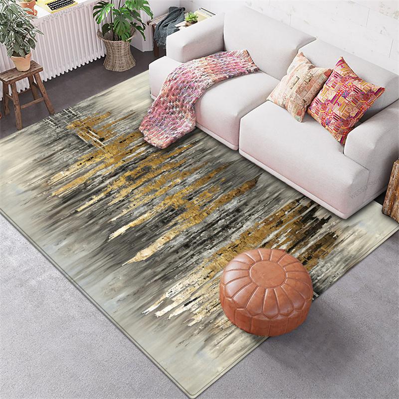 

Ретро абстрактные ковры для гостиной, минималистичный стиль, коврик для спальни, мягкие коврики для кухни, журнальный столик, коврик 40x60cm 1pcs