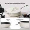 Velosan Ceramic Glaze Non-Stick Baby Food Saucepan