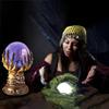 EU/ US Plug Magic Hand Static Ball Flashing Function Flashing Crystal Ball  Halloween Decoration