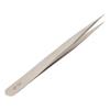 Repair Tweezer Static Magnetic Proof Round Tip Elastic Hardened Stainless Steel Accuracy Tweezer for Crafts Electronics